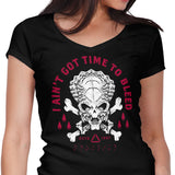 Time to Bleed - Women's V-Neck