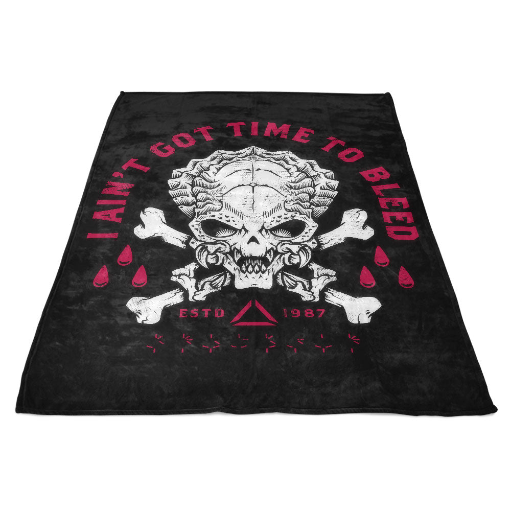 Time to Bleed - Fleece Blanket