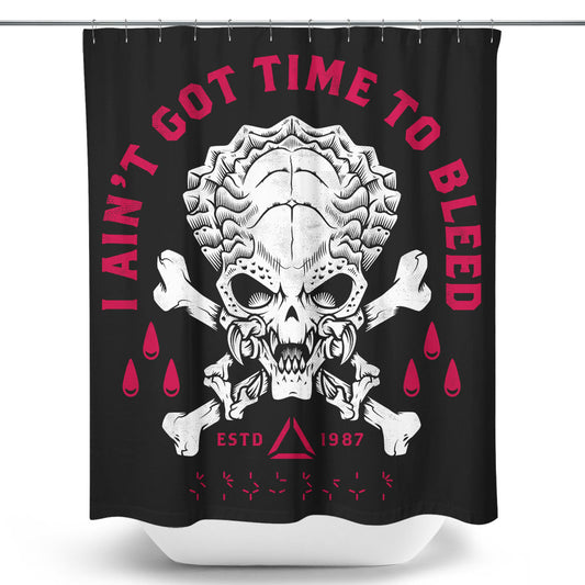 Time to Bleed - Shower Curtain