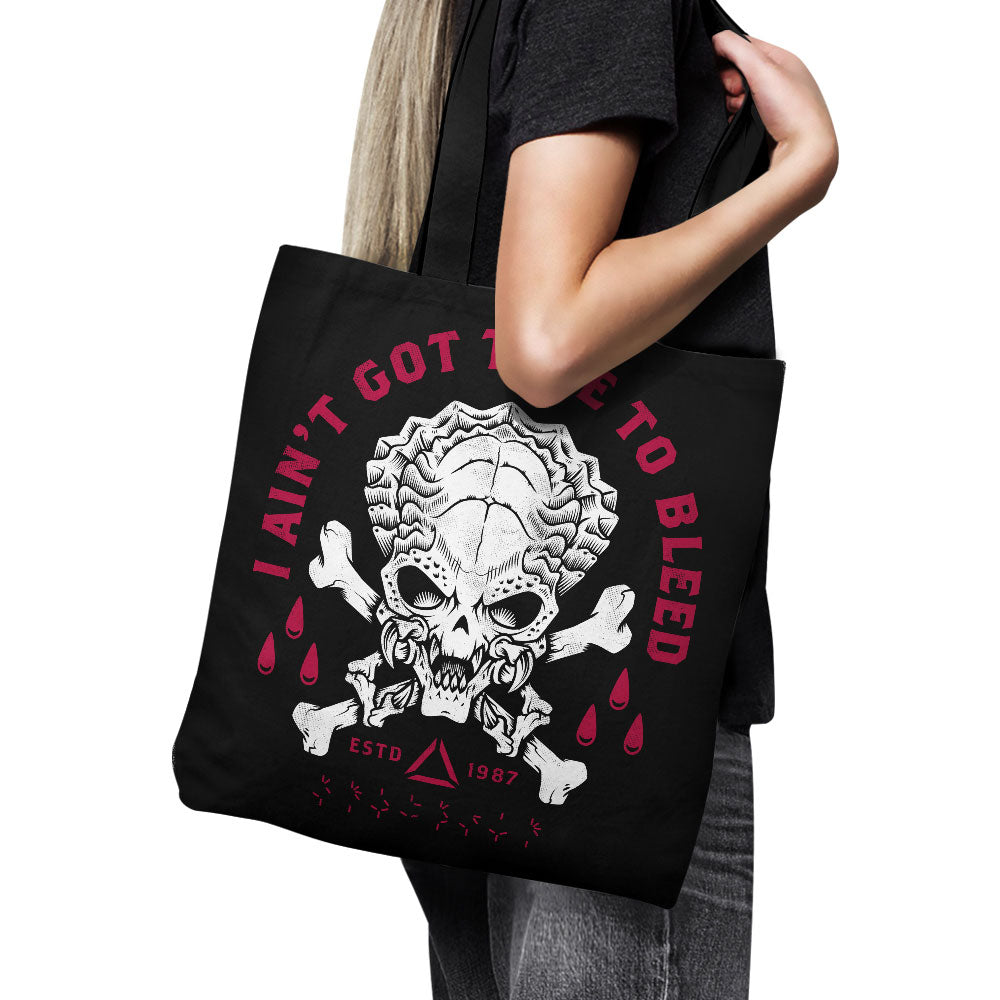 Time to Bleed - Tote Bag