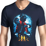 Time Traveler - Men's V-Neck
