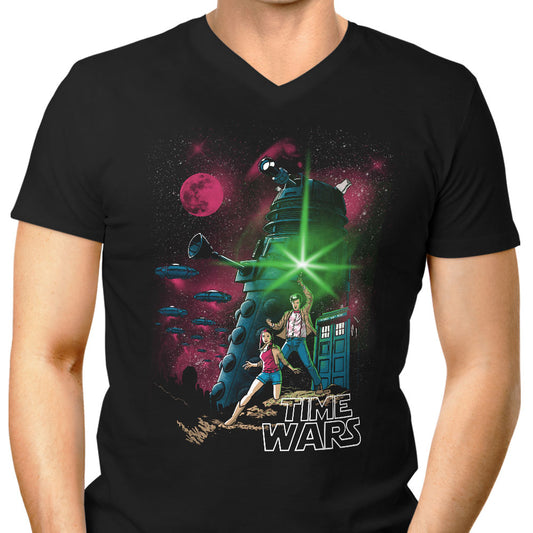 Time Wars - Men's V-Neck