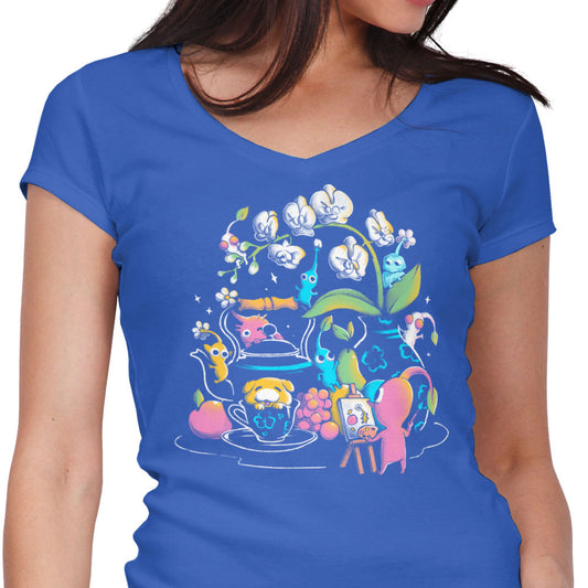 Tiny Artists - Women's V-Neck