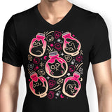 Tiny Bottled Kittens - Men's V-Neck