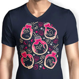 Tiny Bottled Kittens - Men's V-Neck