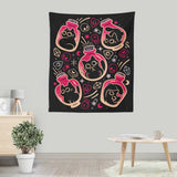 Tiny Bottled Kittens - Wall Tapestry
