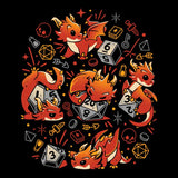 Tiny Dragon Dice - Men's Apparel