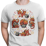 Tiny Dragon Dice - Men's Apparel