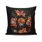 Tiny Dragon Dice - Throw Pillow