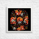 Tiny Dragon Dice - Posters & Prints