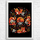 Tiny Dragon Dice - Posters & Prints