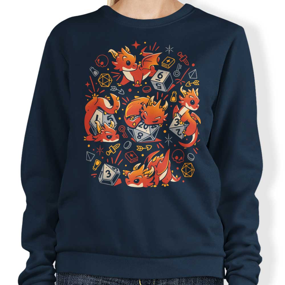 Tiny Dragon Dice - Sweatshirt