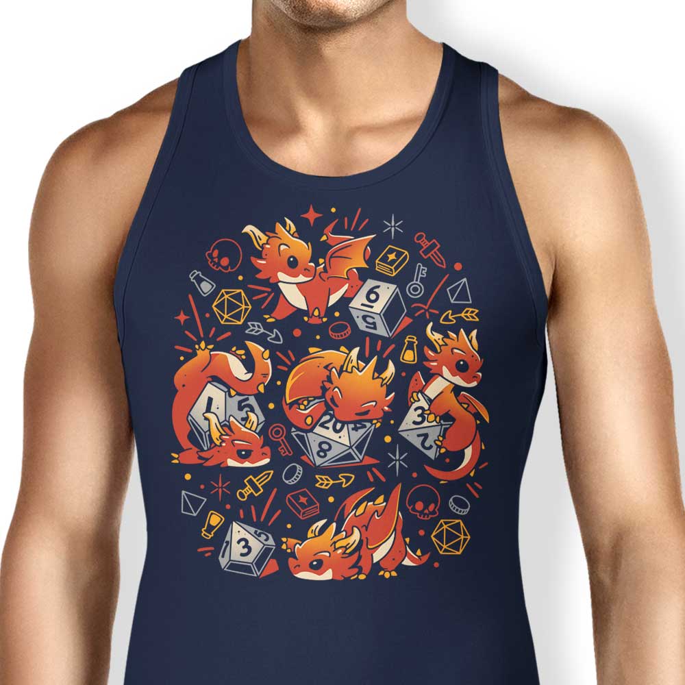 Tiny Dragon Dice - Tank Top