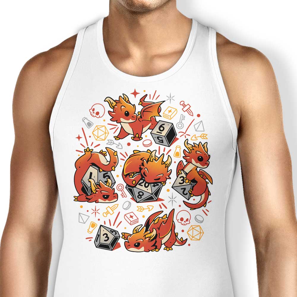 Tiny Dragon Dice - Tank Top
