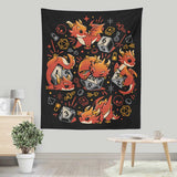 Tiny Dragon Dice - Wall Tapestry
