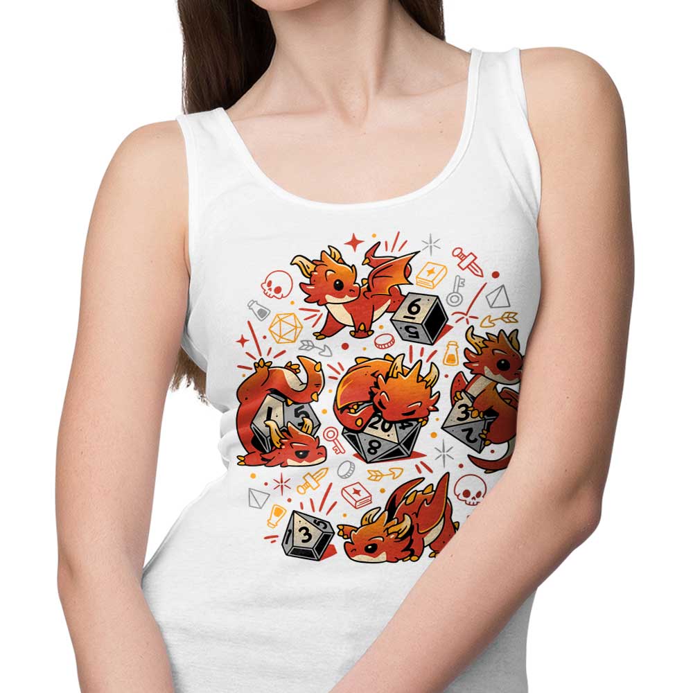 Tiny Dragon Dice - Tank Top