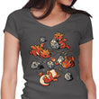 Tiny Dragons Party - Women's V-Neck
