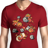 Tiny Dragons Party - Men's V-Neck