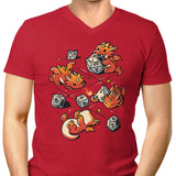 Tiny Dragons Party - Men's V-Neck