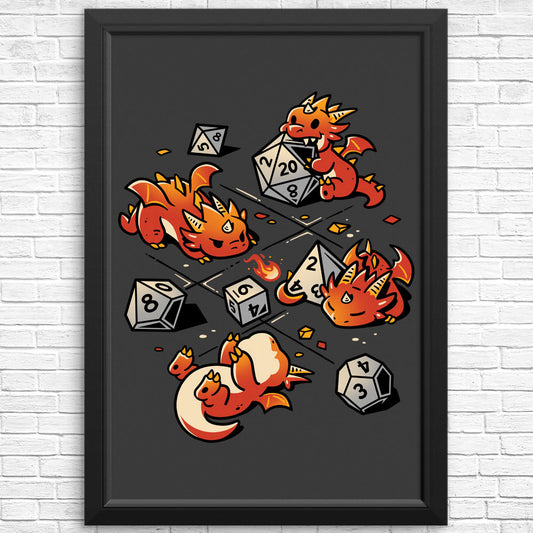 Tiny Dragons Party - Posters & Prints