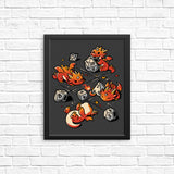Tiny Dragons Party - Posters & Prints