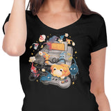 Tiny Gamers - Women's V-Neck