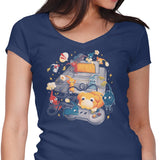 Tiny Gamers - Women's V-Neck