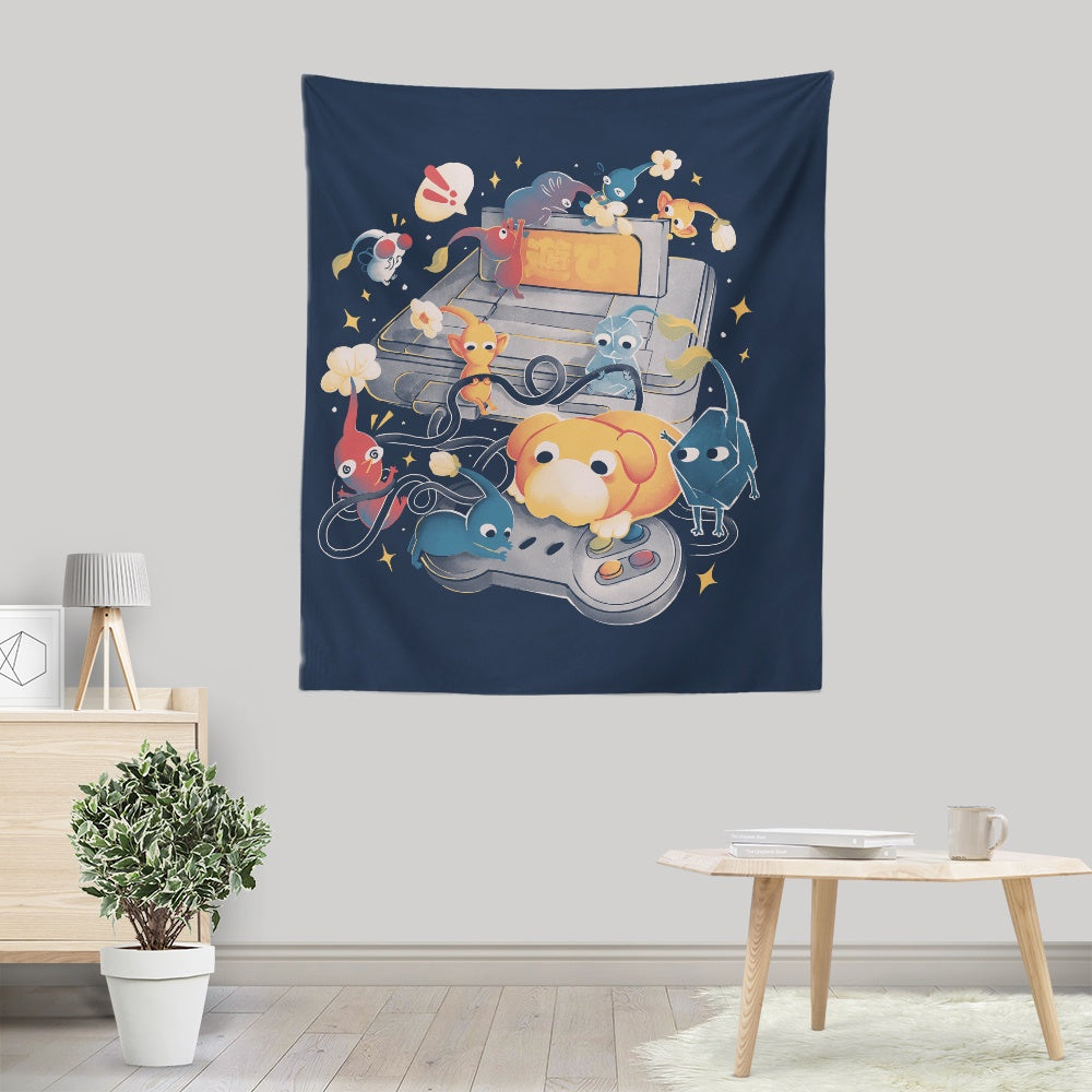 Tiny Gamers - Wall Tapestry