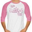 Tiny Wings, Big Problems - 3/4 Sleeve Raglan T-Shirt