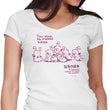 Tiny Wings, Big Problems - Women's V-Neck
