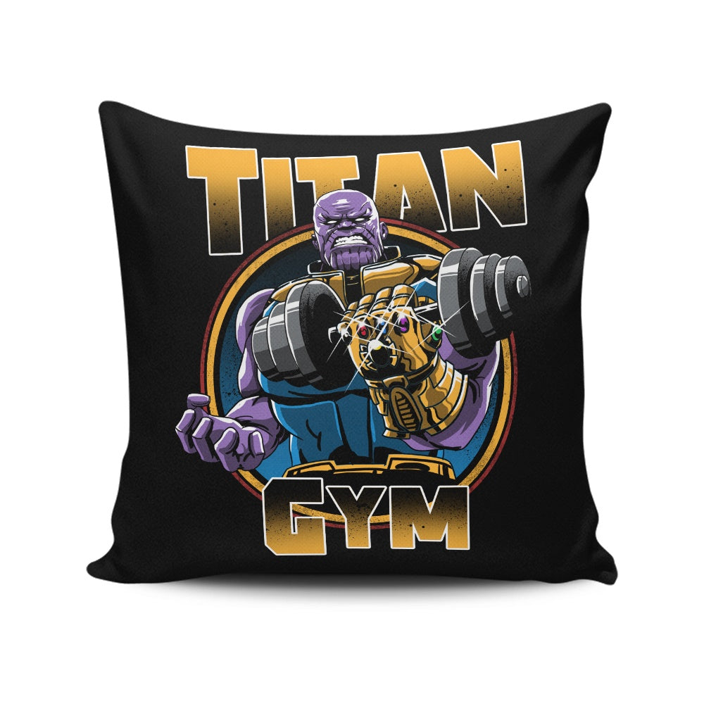 Titan Gym - Throw Pillow