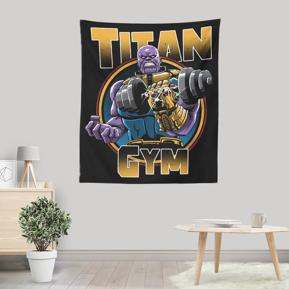 Titan Gym - Wall Tapestry