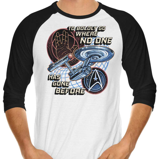 To the Stars - 3/4 Sleeve Raglan T-Shirt