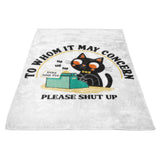 To Whom it May Concern - Fleece Blanket