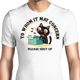 To Whom it May Concern - Men's Apparel