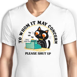 To Whom it May Concern - Men's V-Neck