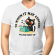 To Whom it May Concern - Men's V-Neck