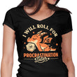 Too Lazy to Roll - Women's V-Neck
