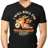 Too Lazy to Roll - Men's V-Neck