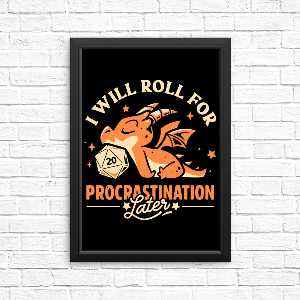 Too Lazy to Roll - Posters & Prints