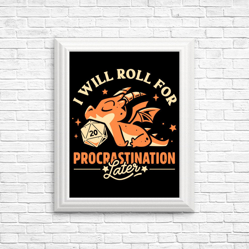 Too Lazy to Roll - Posters & Prints
