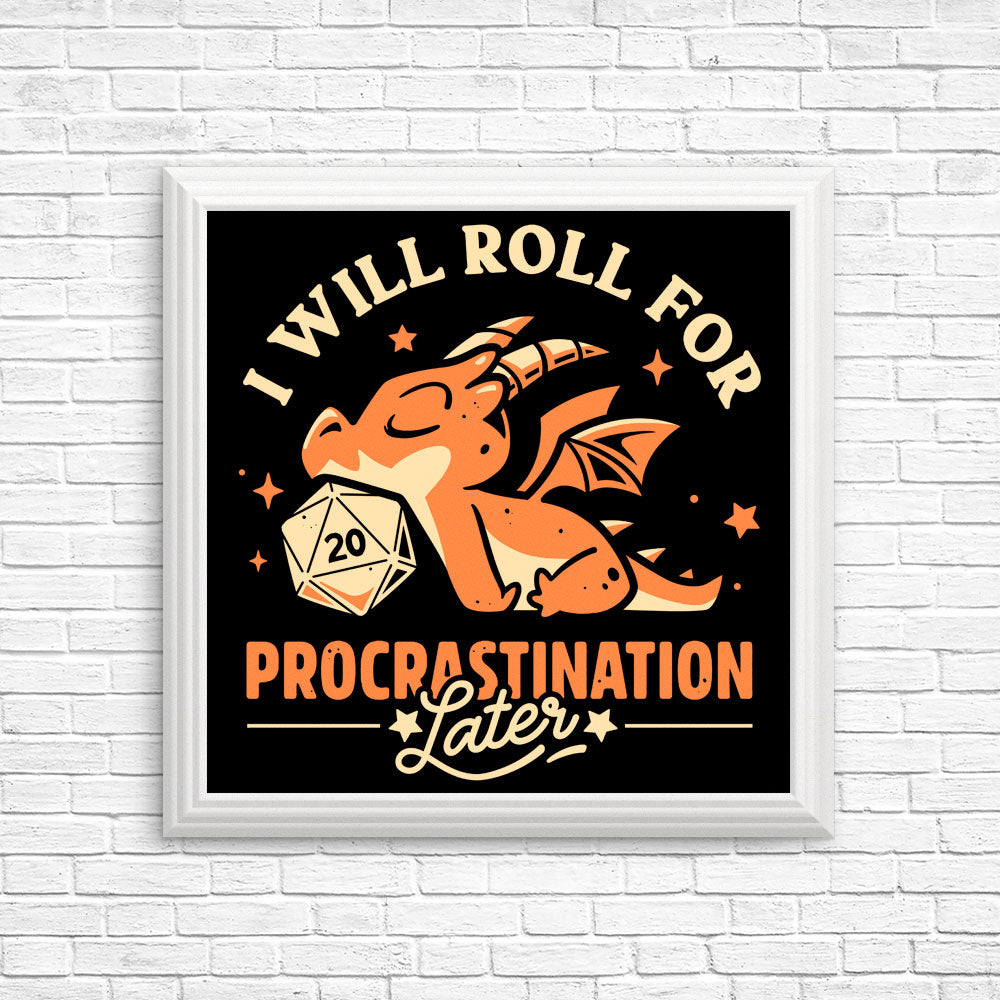 Too Lazy to Roll - Posters & Prints