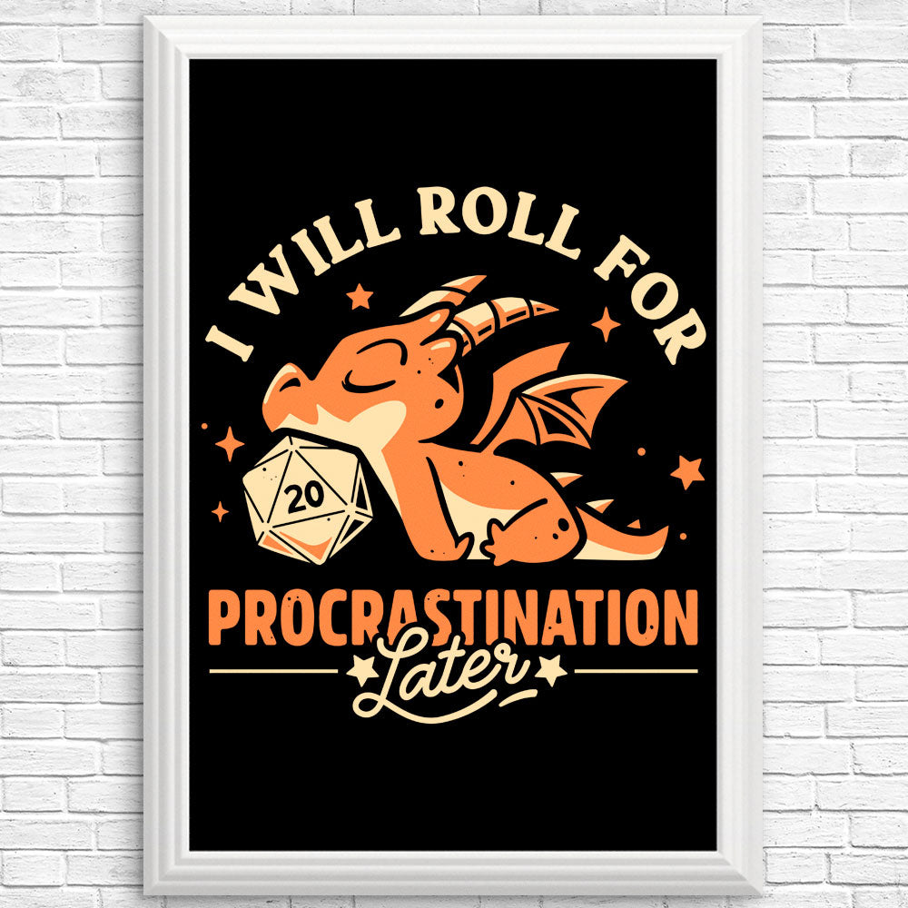 Too Lazy to Roll - Posters & Prints