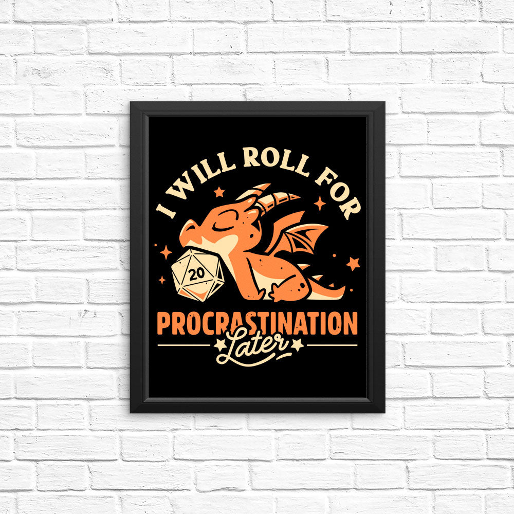 Too Lazy to Roll - Posters & Prints