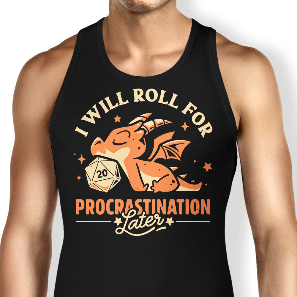 Too Lazy to Roll - Tank Top
