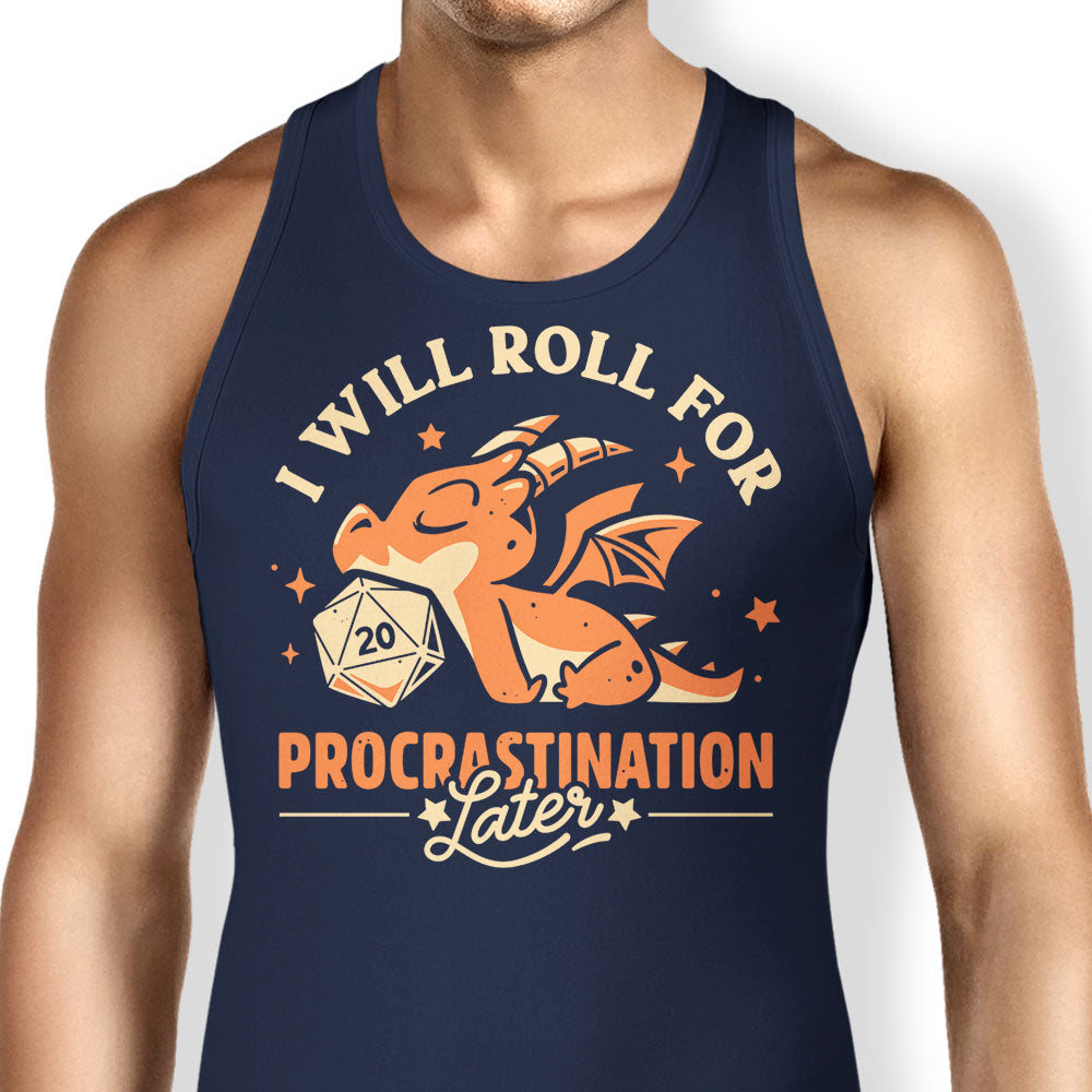 Too Lazy to Roll - Tank Top