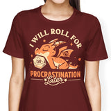 Too Lazy to Roll - Women's Apparel