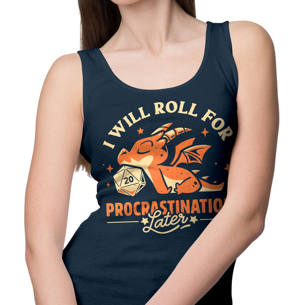 Too Lazy to Roll - Tank Top