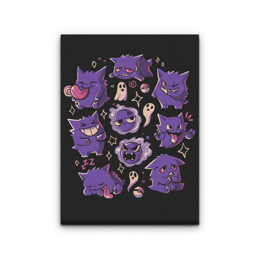 Too Many Ghosts - Canvas Print