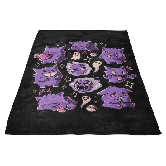 Too Many Ghosts - Fleece Blanket